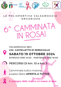 Camminata in rosa