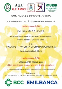 2° Camminata Città di Granarolo- 1° Competitiva 