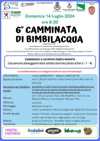 6° Camminata di Bimbilacqua