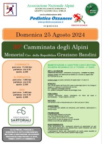 29^ Camminata degli Alpini