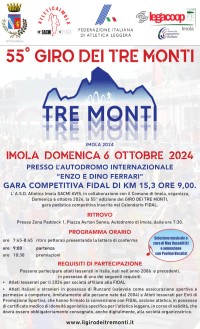 54° Giro dei tre Monti 