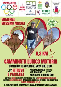 11a Camminata Memorial Massimo Miccoli