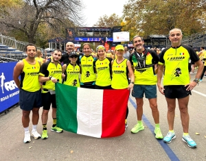 Runner tesserati per società affiliate al Comitato podistico bolognese alla conquista della Maratona di New York . Il 10 novembre camminata e competitiva a Mezzolara di Budrio.